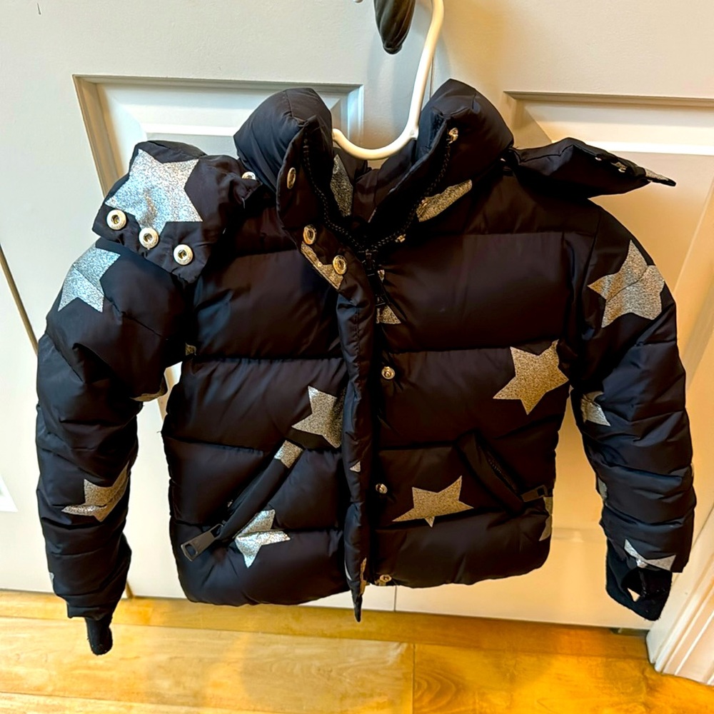 Girls SAM star winter jacket size 6